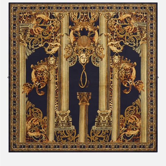 Camilla Era of Empires 100% Silk Scarf - Picture 1 of 6